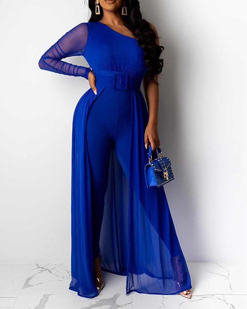 Fashion Solid Color Casual Banquet Jumpsuit – debulp