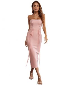 Tube top long skirt rope collection – debulp