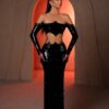 Party Outfit Idea Sexy dress with sequin embroidery